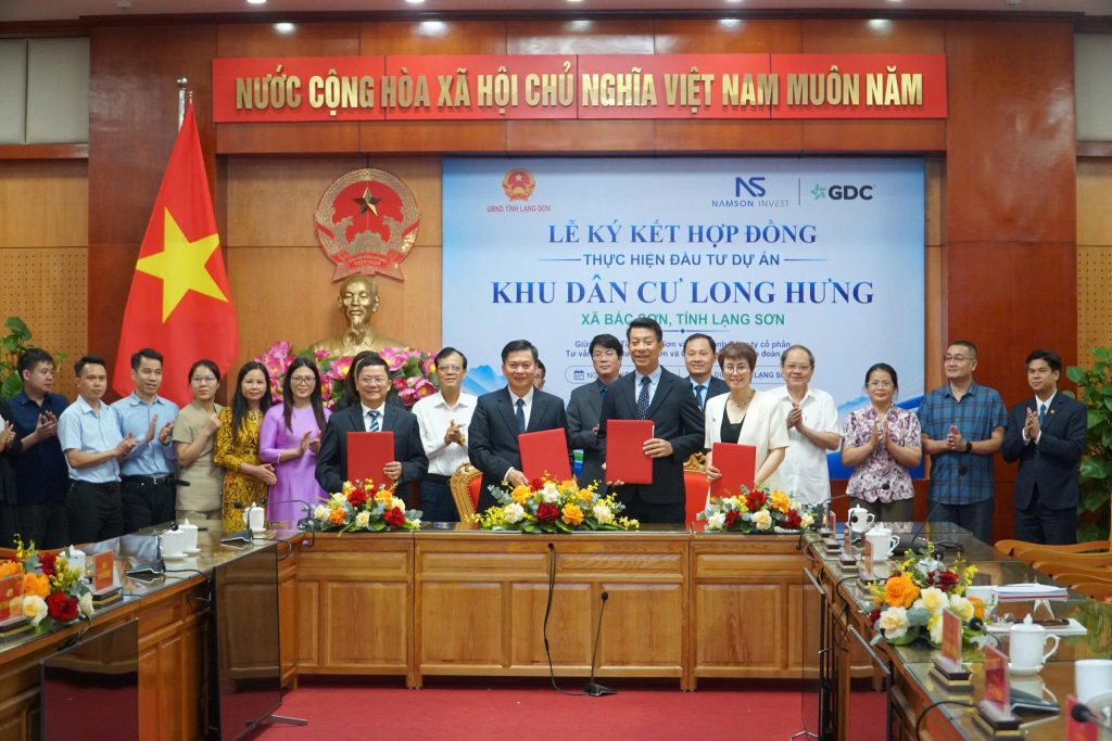 Nam Sơn ký kết đầu tư Dự án Khu dân cư Long Hưng hơn 140 tỷ đồng